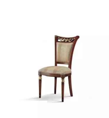 Chair Wood Italian Furniture Dining room Chairs Luxury Design Real wood