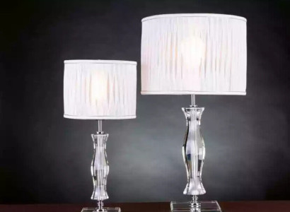 Light fixture Crystal Lamp Table Lamp White Standing Bedside table new Desk