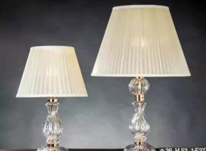 White Transparent Table Lamp Antique Style Chandelier Crystal Lamp