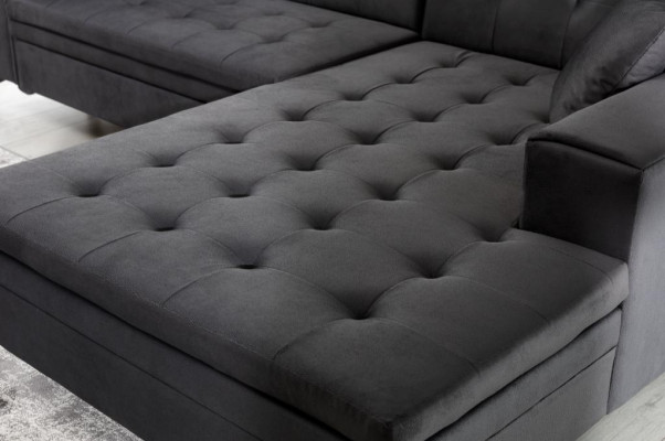 Design Living landscape L-shape Corner sofa Couch Upholstery Textile Suite Sofa Corner new