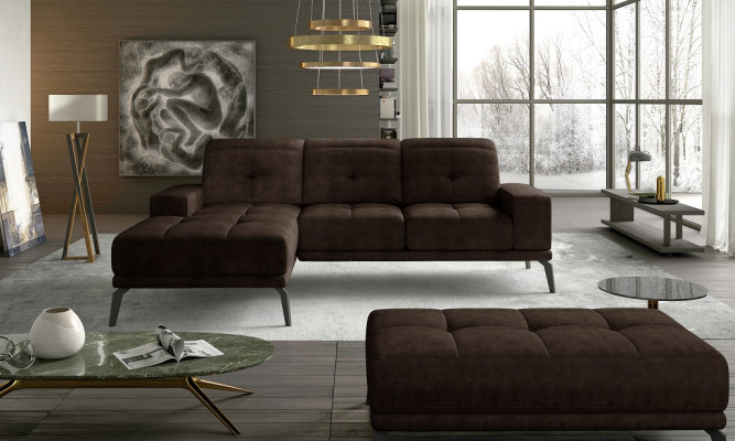 L-shape Corner sofa Fabric Seat Suite Designer Living landscape Textile Couch Sofa new