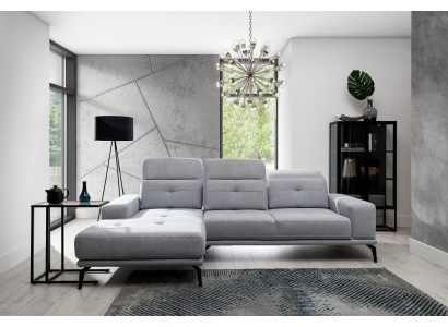 L-shape Corner sofa Fabric Seat Suite Designer Living landscape Textile Couch Sofa new