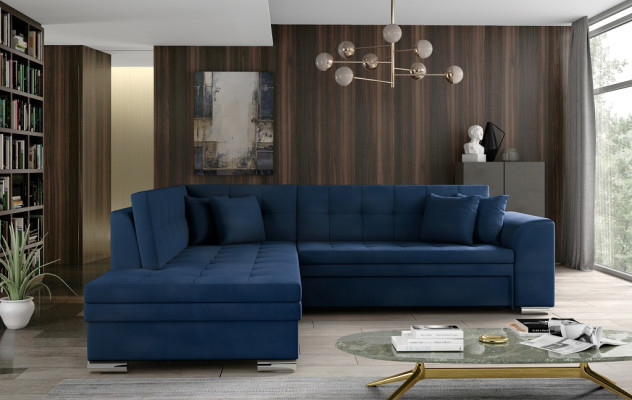 Corner sofa L-shape Designer Living landscape Sofa Couch Upholstery Seat Suite Textile