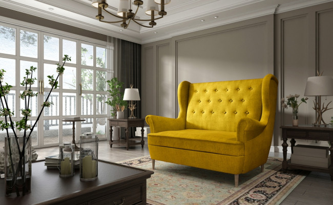 Sofa 2 Seater Sofa Seat Couch Upholstery Suite Couches Modern new Two-seater