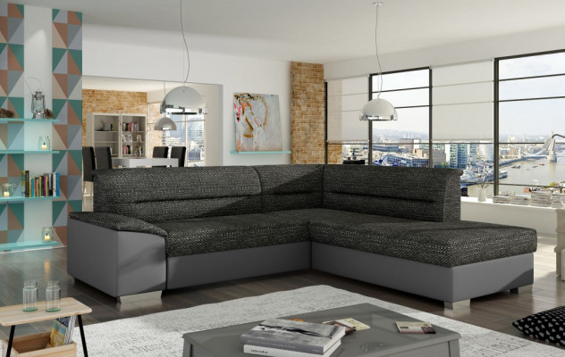 Fabric Corner sofa L-shape Sofa Couch Design Upholstery Modern Textile Seat Cushion Group