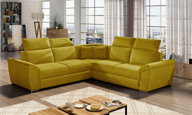 Corner sofa L-shape Living landscape Designer Sofa Couch Upholstery Seat Suite Sofas