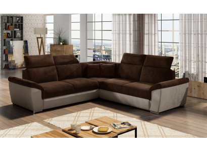 Corner sofa L-shape Living landscape Designer Sofa Couch Upholstery Seat Suite Sofas