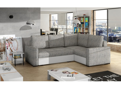 Design Corner sofa Sofa bed Bed function Couch Leather Upholstery Textile Sofas new 1469