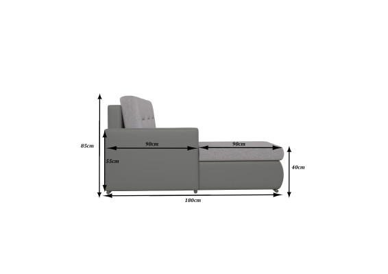 Design Corner sofa Ottavio Bed function Couch Living landscape Sofas Sleep Sofa