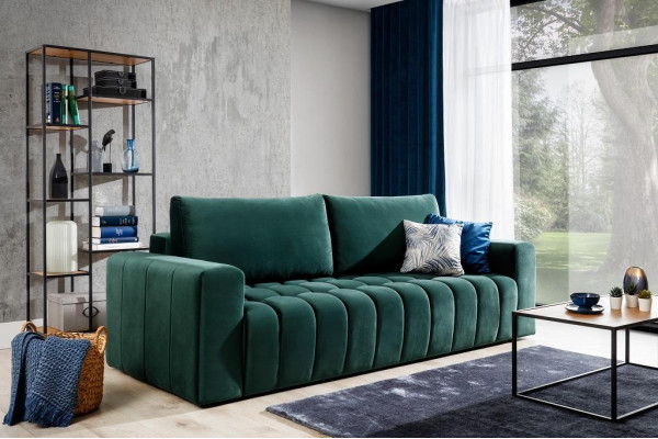 Classic three-seater couches upholstery sofa 3-seater textile couches fabric sofa new