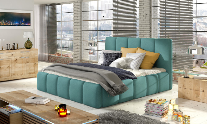 Modern XXL luxury design bed beds style hotel double leather 140 160