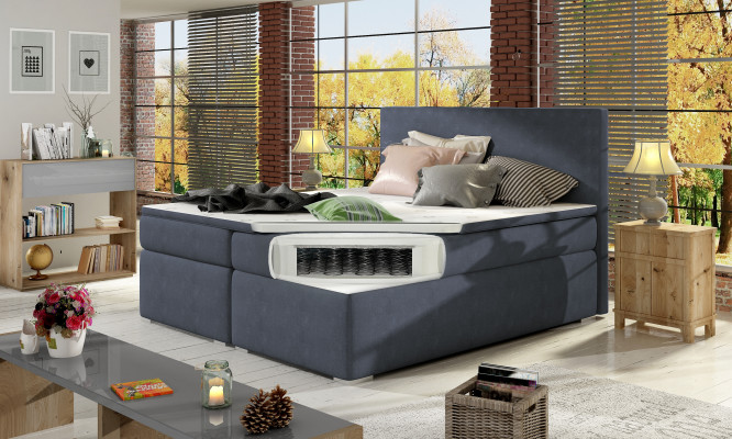 Leather Bed Upholstery Bed Boxspring Beds bed base Mattress Topper