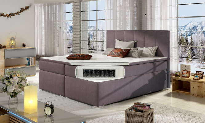 Leather bed Upholstery Bed Boxspring Beds 180x200cm bed base Mattress