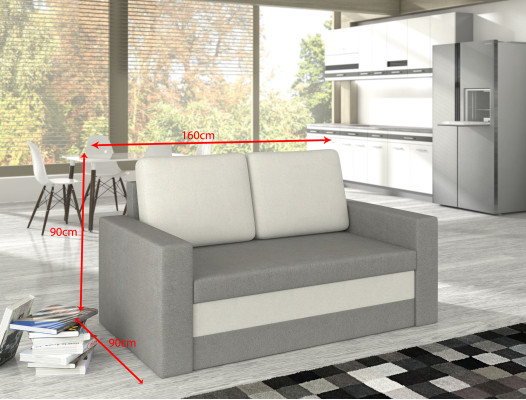 Design Sofa Wave 3 Seater Bed function Couch Upholstery Sofa bed s Sofas Couches