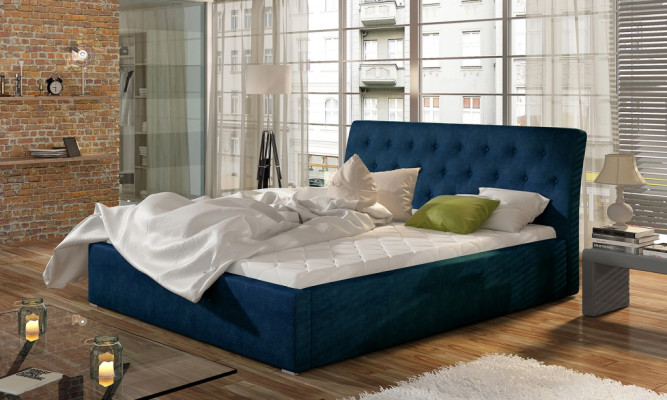 Upholstered bed Beds Bed Hotel Upholstery Designer Double Decoration Luxury Design