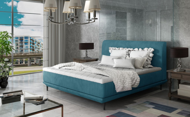 Designer Upholstered bed Bed Beds Double bed Deco marriage bed Designer bed new