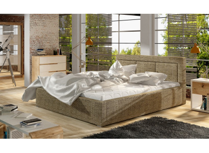Designer Bed Bedroom Luxury Beds Textile Hotel Luxury Upholstery