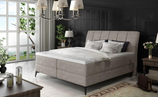 Upholstery Design Bed Luxury Double Hotel Beds Marriage Sleep Room Textile 180x200cm