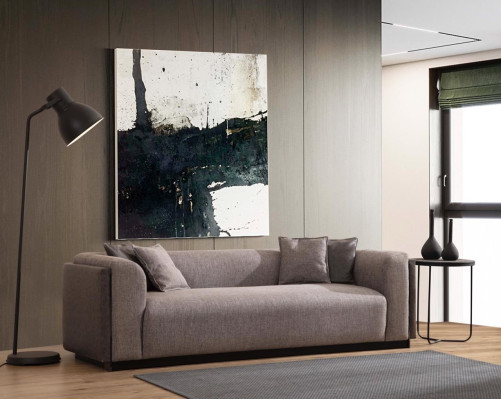 Sofa set 4 3 Seater Design Couch Upholstery Sofas Modern Group Set