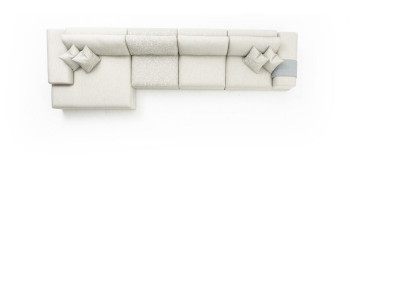 Corner sofa Living room Furniture Modern Sofa L-shape Luxury Couch new Gray