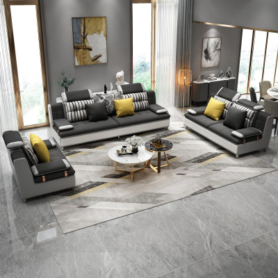 Design Three Seater Lounge Furniture 3 Seater Sofa Couch Upholstery Club Couches Sofas