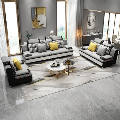 Design Three Seater Lounge Furniture 3 Seater Sofa Couch Upholstery Club Couches Sofas