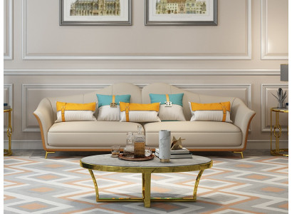 Luxury three-seater couch Seat Upholstery 3 Seat Upholstery Couches Loung Club new Sofa