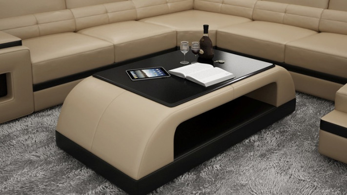 Sofa Table Glass Design Coffee Table Living Room Leather Couch Side Sofa Tables