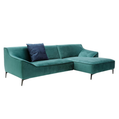 Design Corner sofa L-shape Modern Sofas Fabric Textile Couch Living landscape Sofa Velvet