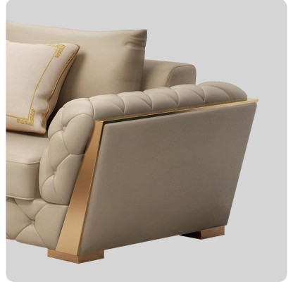 Modern sofa 3 seater living landscape designer couches seat cushion new