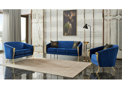 Design 3 Seater Relax Sofas Club Lounge Sofa Textile Upholstery Couch Fabric Couches