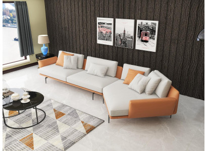 Corner sofa L-shape Fabric Couch Living landscape Suite Design Modern Sofa new Sofas