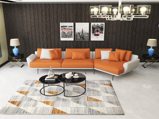 Corner sofa L-shape Fabric Couch Living landscape Suite Design Modern Sofa new Sofas