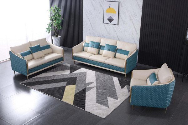 Designer Sofa Sofa 3 Seater Modern Sofa Living landscape Leather Sofa