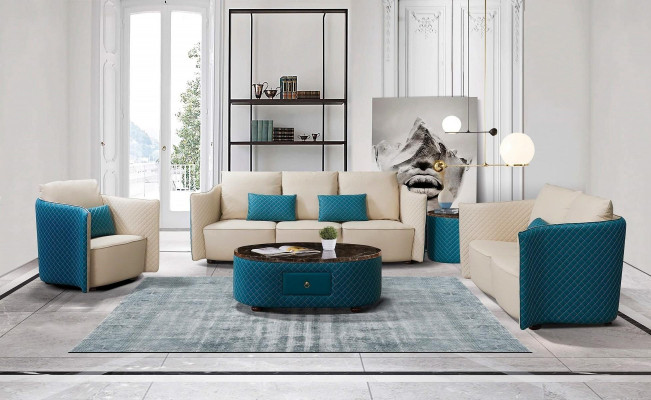 Three Seater Italian Style Sofa 3 Seater Modern Sofa Leather Sofa Couch