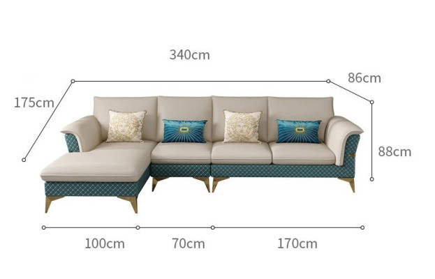 Design Corner sofa L-shape Modern Sofas Leather sofa Couch Living landscape Modern sofa
