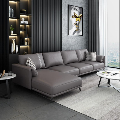High-quality Corner sofa Living landscape Corner sofa L-shape Leather Couch Suite Sofa new