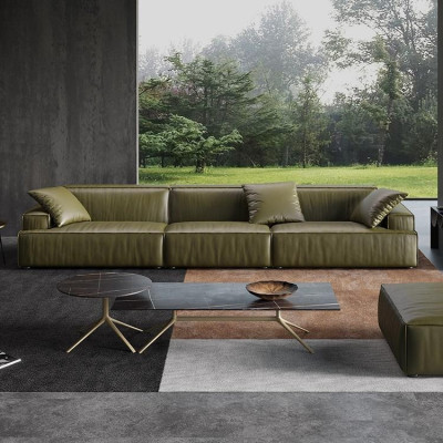 Leather sofa 6 seater xxl couch big sofa lümmel couches sofas couch sets
