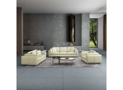 Modern Three Seater Sofa 3 Seater Couches (without 2+1Seater) Upholstery Sofas Genuine leather