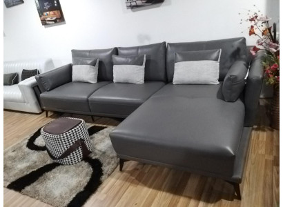 Corner Corner sofa L-shape Living landscape Sofa Couch Upholstery Suite Fabric Leather Sofas
