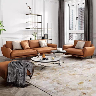 Sofa set 4+3+2 Leather sofa Couch Living landscape Suite Design Modern Sofa