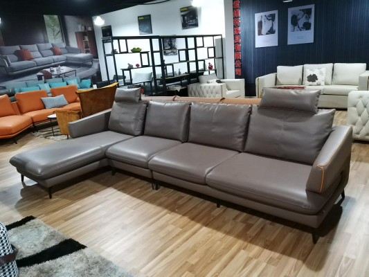 Corner sofa Corner sofa Sofa Upholstery Corner Couch Leather Luxurious Living room Corner suite