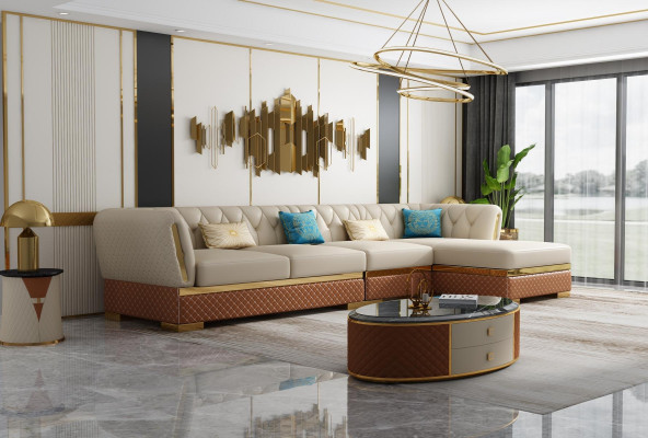 Corner sofa L-shape leather sofa couch living landscape suite design modern sofas corner
