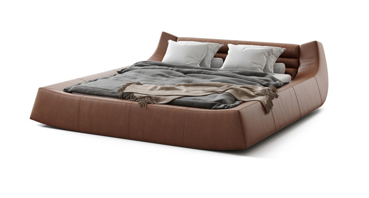 Double bed Design de Luxe Luxur Upholstered bed Design bed Leather Beds for