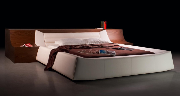 Double bed Design de Luxe Luxur Upholstered bed Design bed Leather Beds for