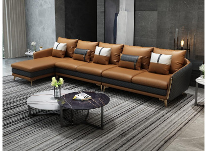 Designer Corner sofa L-shape Sofa Modern Sofas Leather sofa Corner suite