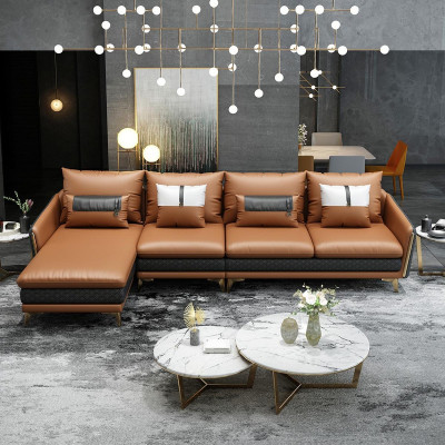Designer Corner sofa L-shape Sofa Modern Sofas Leather sofa Corner suite