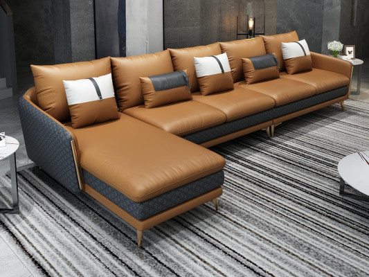 Designer Corner sofa L-shape Sofa Modern Sofas Leather sofa Corner suite