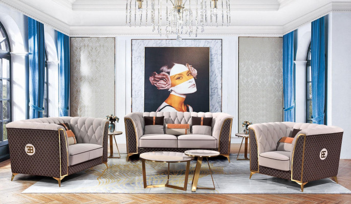 exclusive Upholstery Furniture 32 Seater Couch Suite 2-piece. Designer living landscape