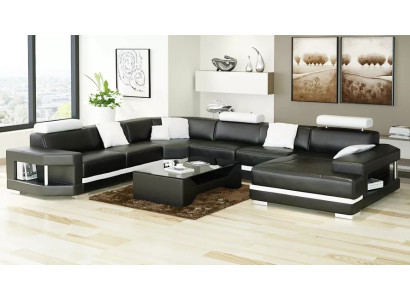 Corner suite Corner sofa Upholstery Corner sofa Couch 2-piece set new Moderne